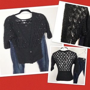 Ann Taylor Loft M Wool Mohair light sweater